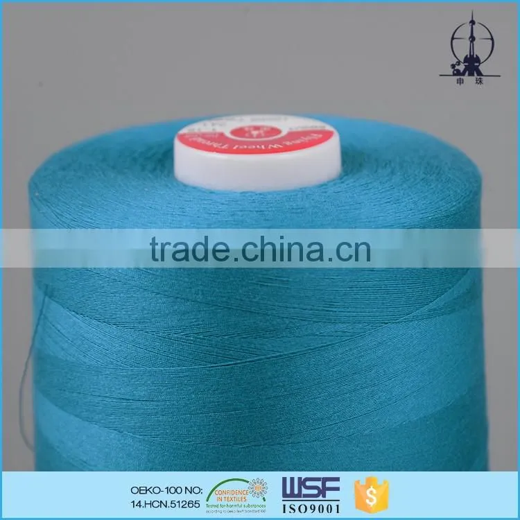 Cheap price light weight 60s 100% core spun polyester sewing thread