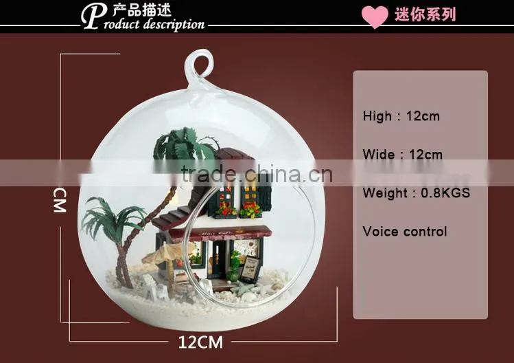 Best toys for 2015 christmas gift,open glass ball