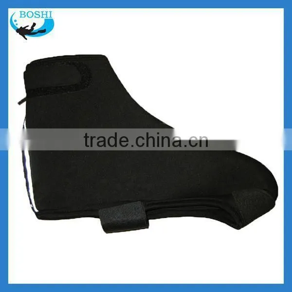 Reflective zipper Cycling booties Overshoes neoprene and PU