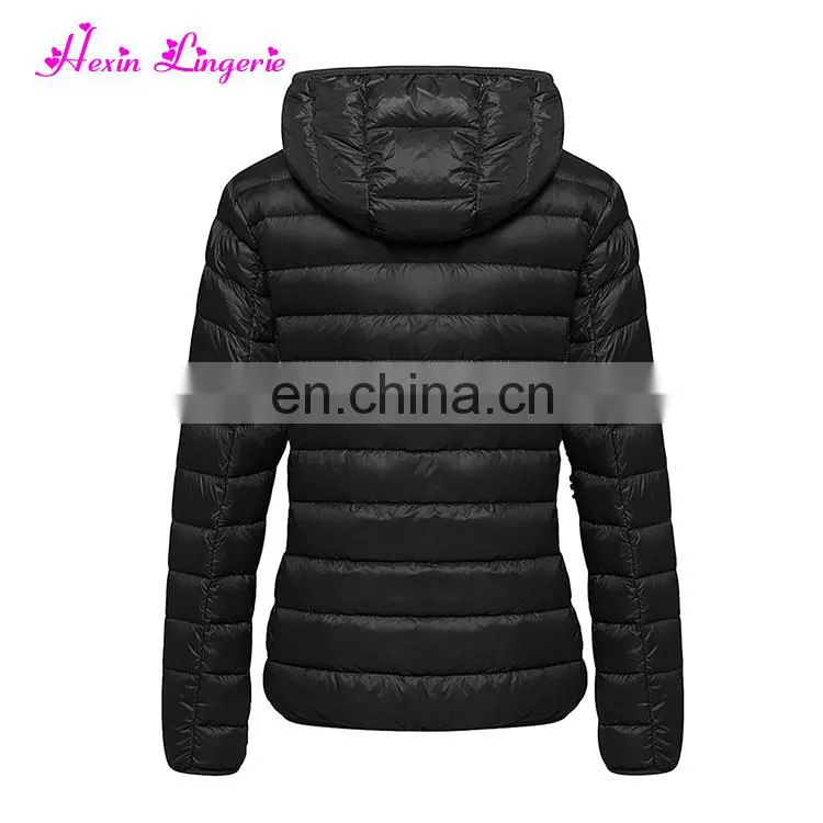 Lastest Light Weight Packable White Duck Coat Winter Women's Down Jacket