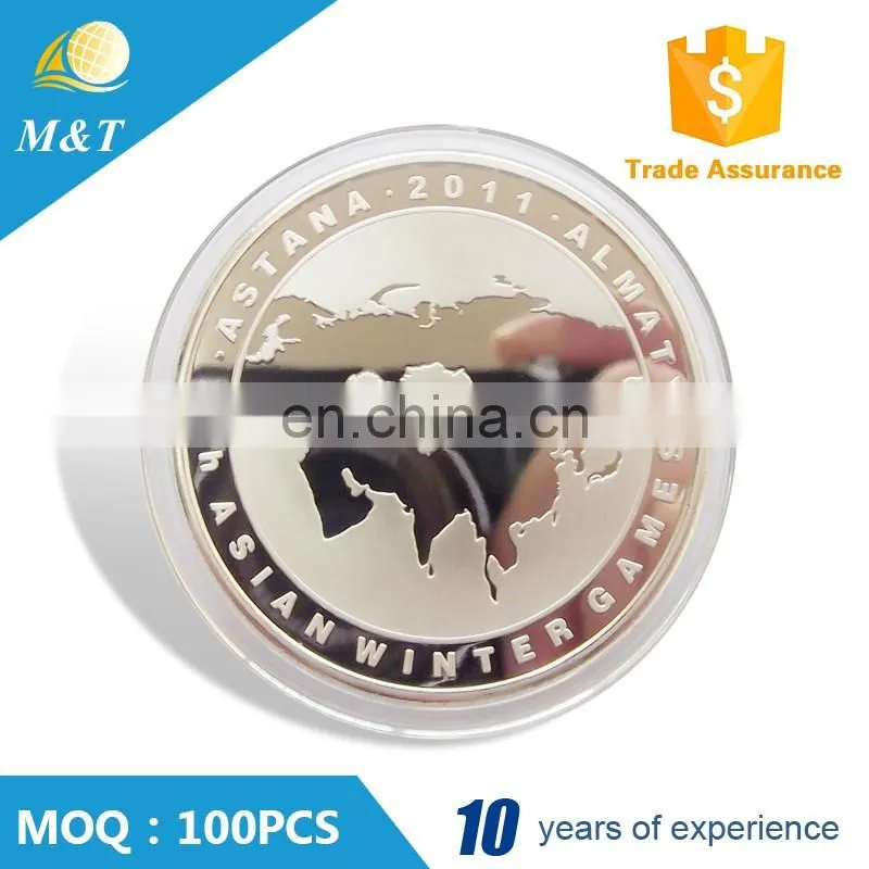 Cheap High Quality Wholesales Aisan Winter Games Souvenir Challenge Coin
