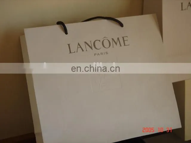 paper bag with different handle types