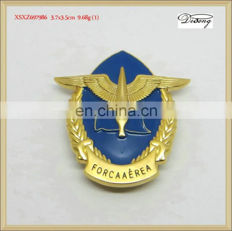XSXZ697986 Wholesale enamel lapel pin manufacturers china, eagle logo badge emblem