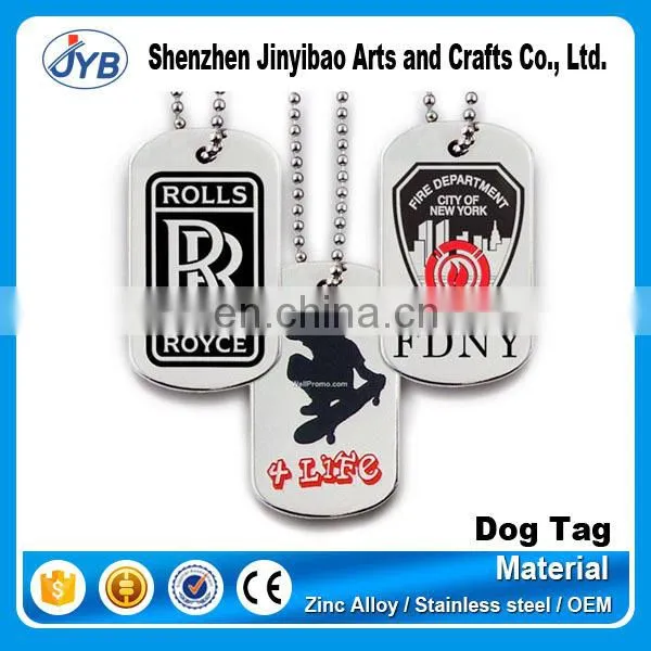 cheap blank custom plastic metal key dog tags