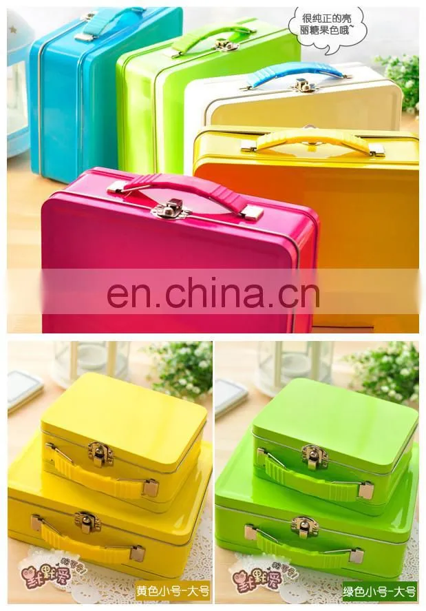 metal boxes with hinged lids