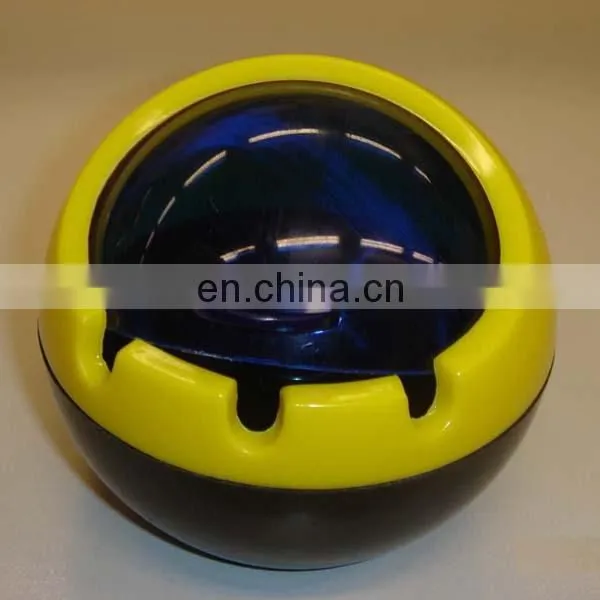 2014 new product golf shape plastic ashtray cheap ashtray factory