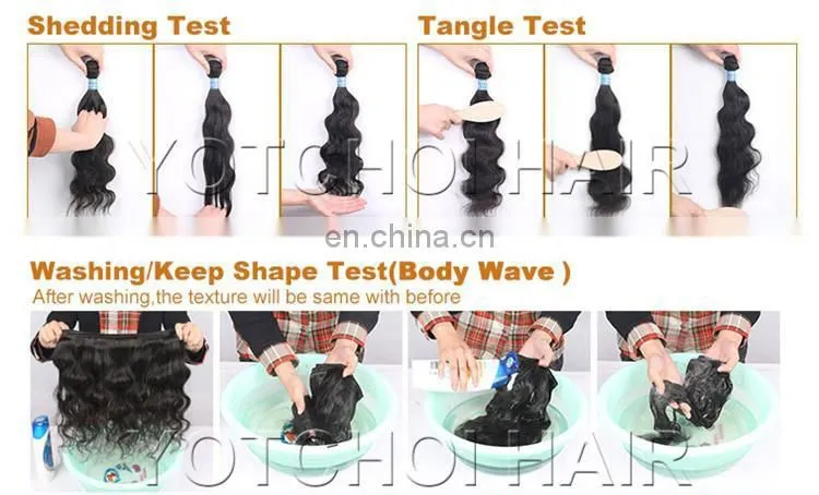 100% Virgin Hair Factory Wholesale Price Saga Remy Hair Extension