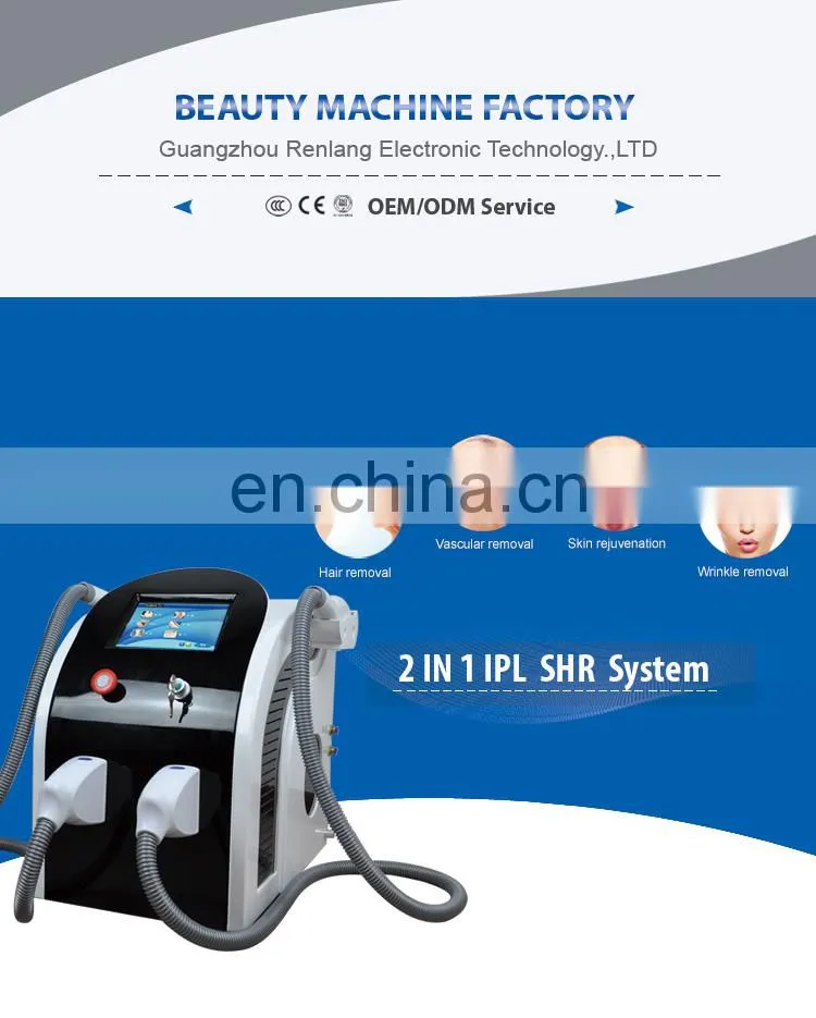 2019 Clinic Use Factory price portable ipl skin rejuvenation & hair removal machine for sale