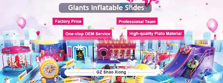 Used Adult Kids Large Inflatable City Water Park Pool Bouncer Slides Waterslide