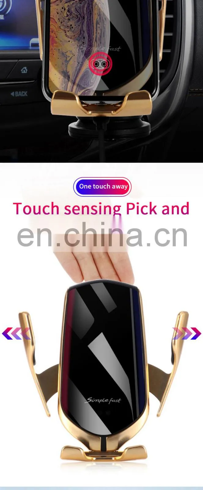 magnetic wireless car charger For HUAWEI P20 For iPhone X 8 For Samsung S9 Plus Mobile Phone Holder fast mount wireless charger