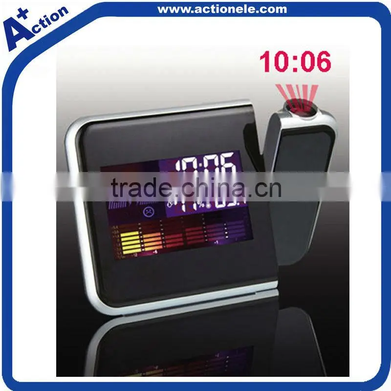 Digital ceiling time projection clock