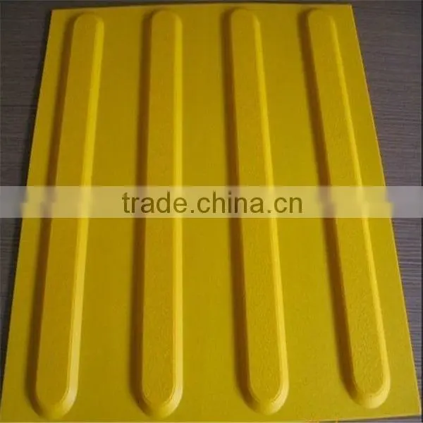 Tactile sfety rubber tile/round dot rubber floor