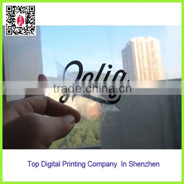 Letter Die Cut Sticker / Company logo die cut sticker in Shenzhen