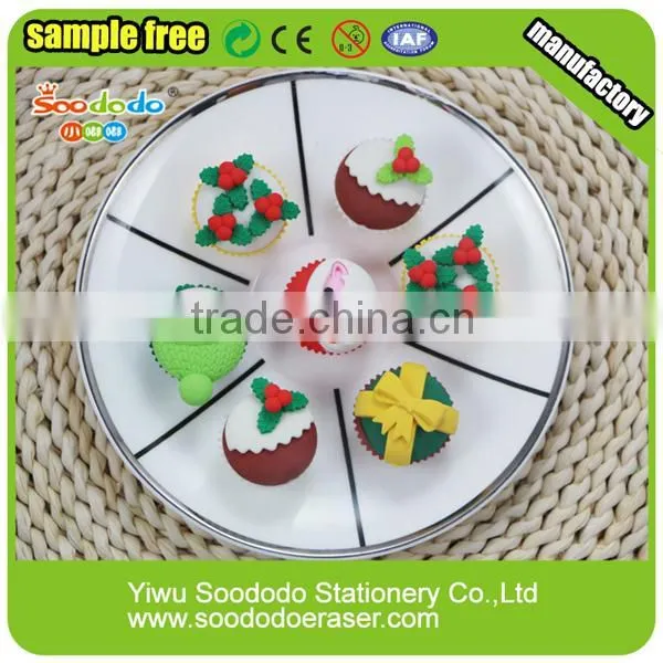 Chinese supply Christmas Erasers sets