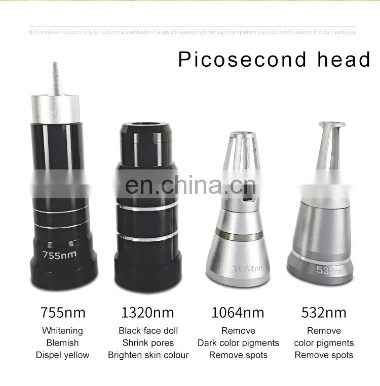808 Diode Laser Hair Removal Device 755nm Picosecond Laser Skin Rejuvenation Tattoo Removal Black face doll Beauty Equipment