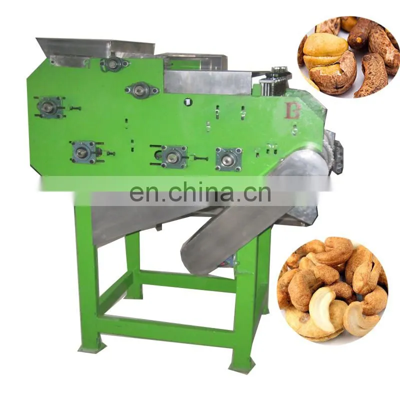 Automatic macadamia pili hous cashew pine auto hard nut cracker machine