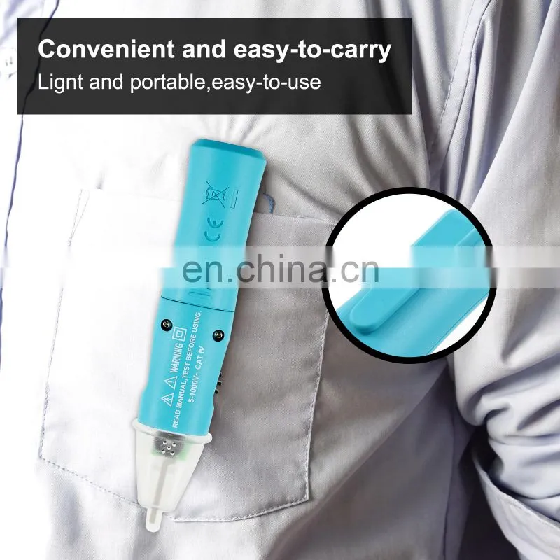 ALL SUN GK16 AC pen Non Contact Voltage Detect 50Hz-400Hz AC 5V-1000V Adjustable Sensitivity