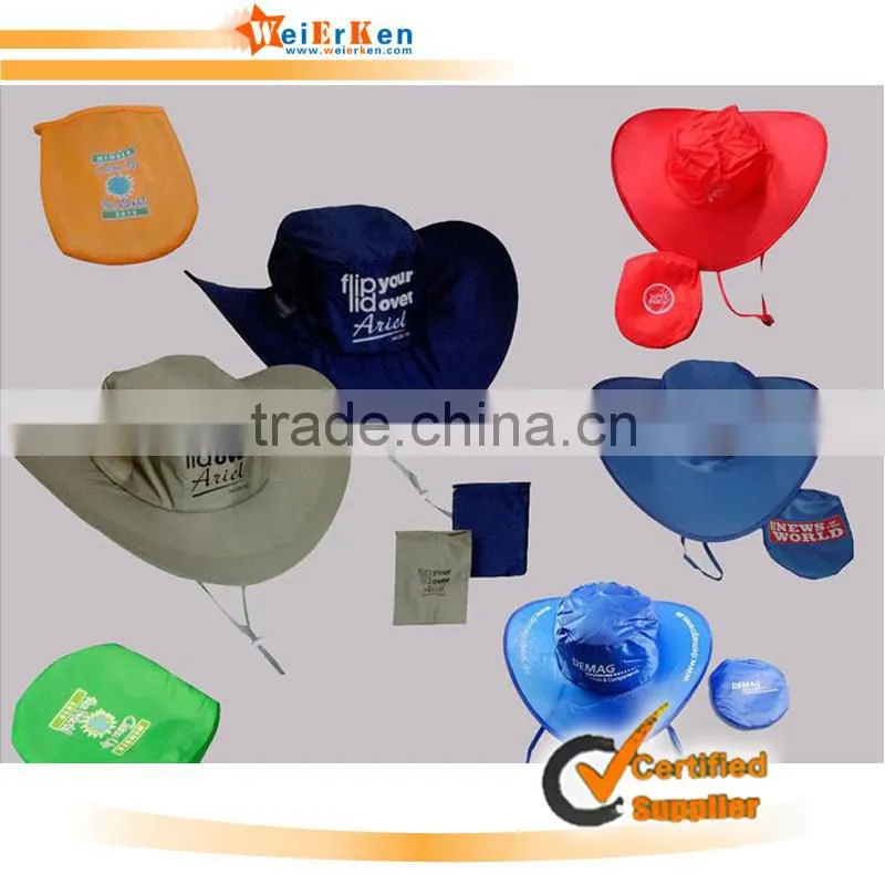 Logo Customized fabric foldable frisbee
