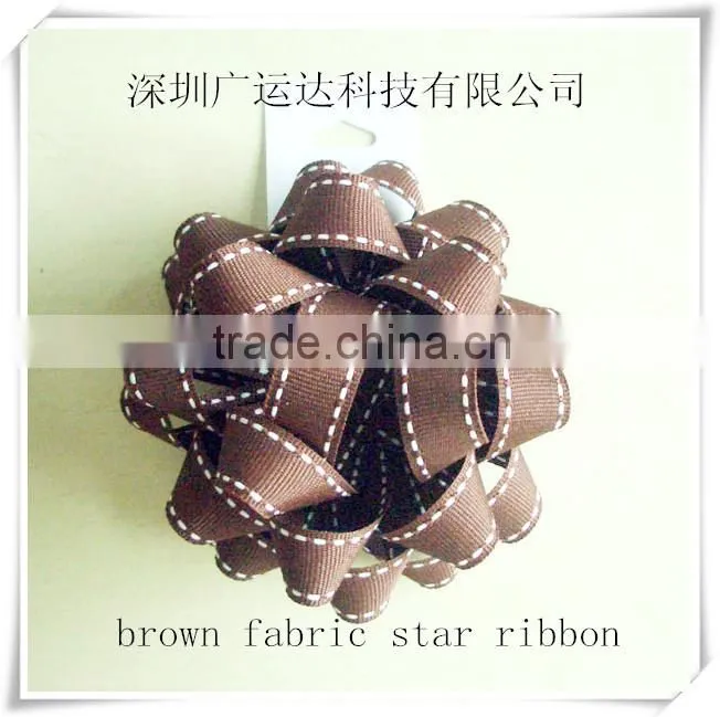 PP ribbon gift decoration packing christamas promotional star bow
