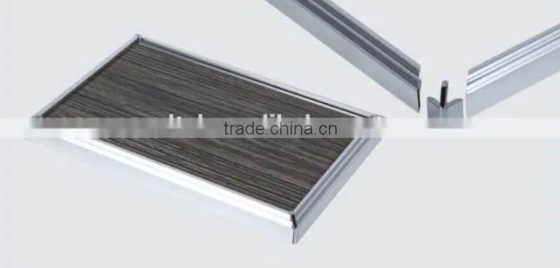 Aluminium profile for kitchen cabinet door frame