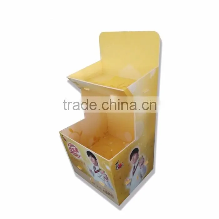 Wholesale Promotion Grocery Store Eco-friendly Cardboard Display Shelf