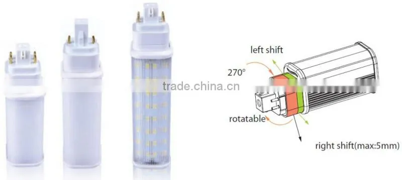 North America SMD5630 11w 9w 7w Ul G24 Led Pl