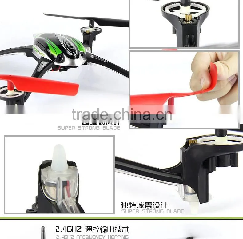 2014 New Product WL V636 2.4G 4CH R/C 4-Axis Quadcopter With Light Outdoor Quadcopter