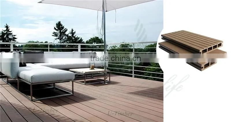 Fashional waterproof composite wood decking