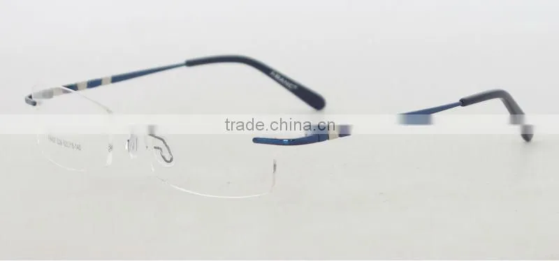 Rimless Metal New Stylish Latest Model Spectacle Frames China