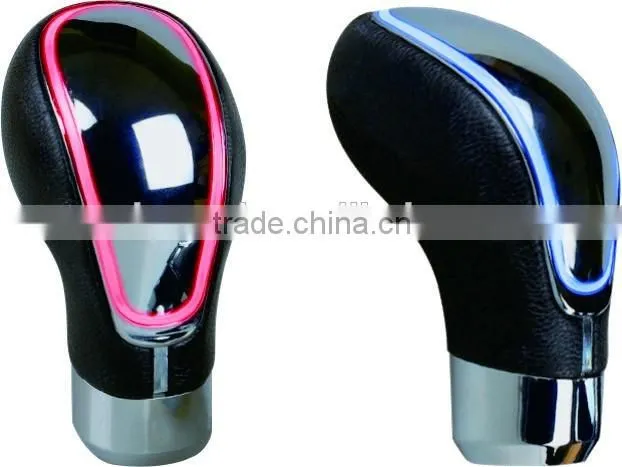 LED Light Auto Gear Shift Knob 110mm Touch Activated Backlight Gear Shift Knobs Car Styling Fashion Shift Knobs HR-2340