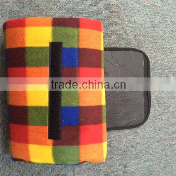 Cheap great quality cheap portable zipper picnic blanket