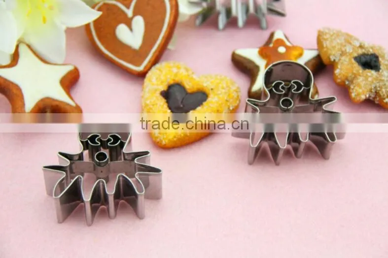 YangJiang factory manufature different animal shape stainless steel cookie cutter mold