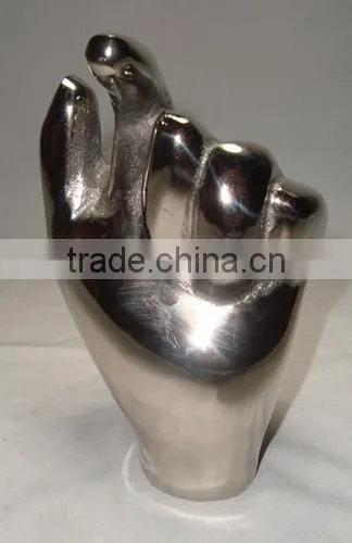 Aluminum Decorative Hand