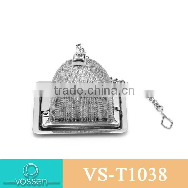 Silver plating tea pot shaped E tea infuser