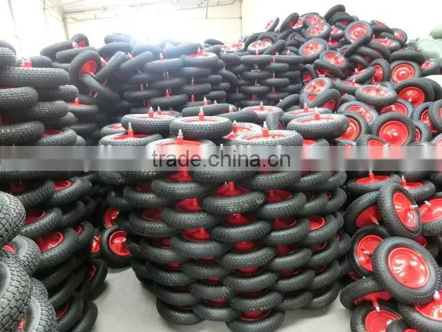 3.50-8 rubber wheel , wheelbarrow wheel 3.50-8