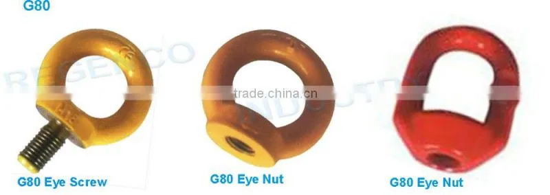 Stainless Steel Eye Bolt and Nut