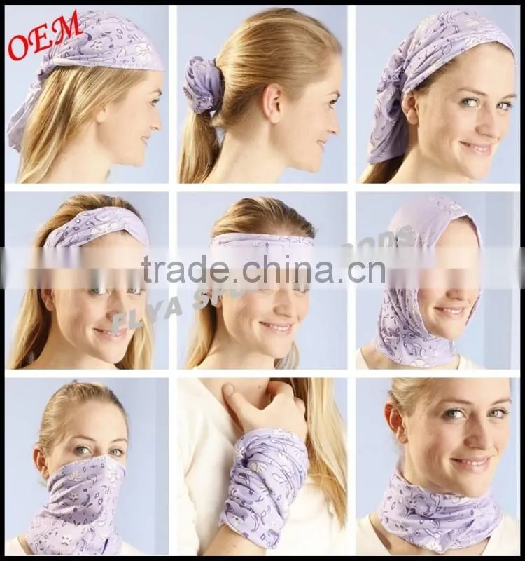 multifunctional seamless tubular Mask Bandana skull Headwear