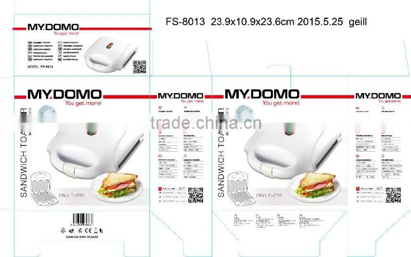 Sandwich Maker MD FS-8013