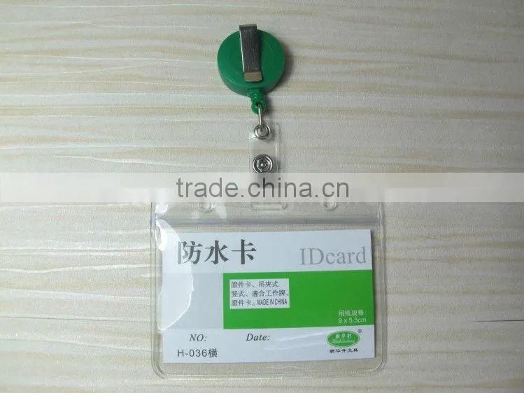 Retractable yoyo id badge reel