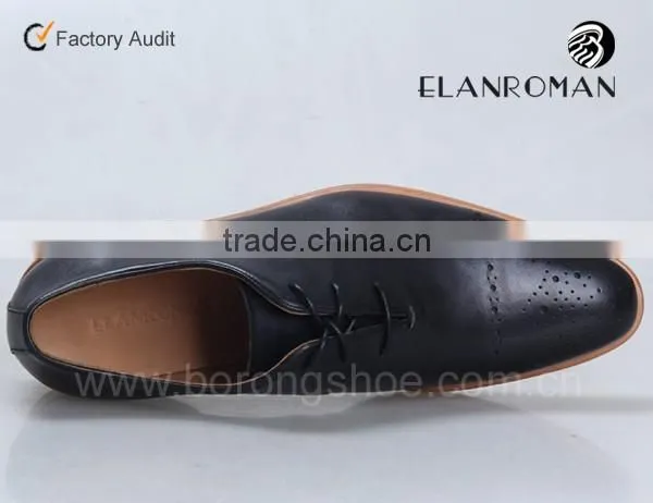 Italian formal shoes men leather dress shoes men dress leather sole shoes