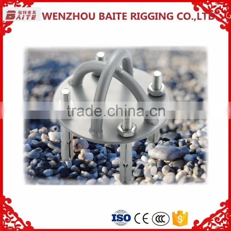 Aluminium alloy mountaineering fixed plate stage 12 cm in diameter 4 holes or 2 holes complete specifications stage