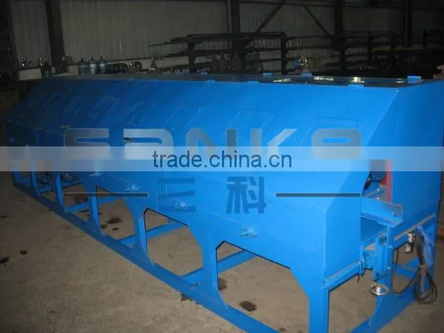 Round pipe polishing machine export to Europe