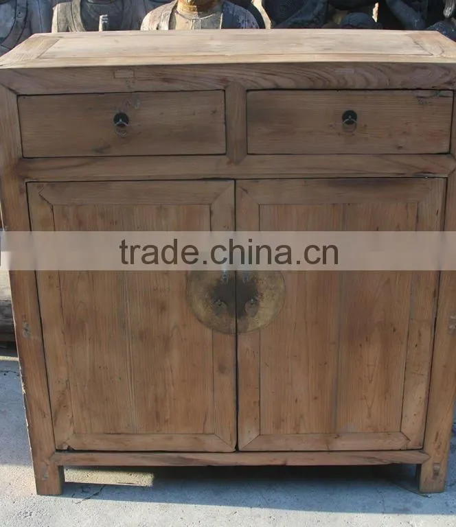 Chinese antique two drawer Two door cabient