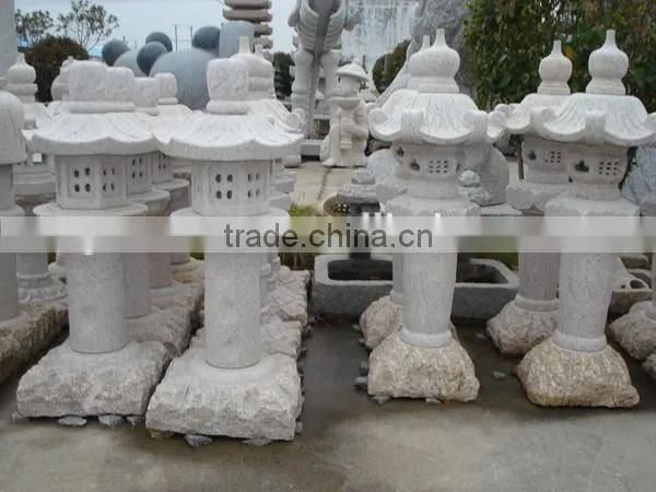 Natural style Japanese garden lantern
