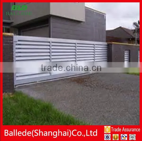 prefabricated supply fixed louver fence