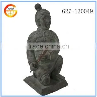 hot sale classical large garden statues of terracotta warriors garden decoration