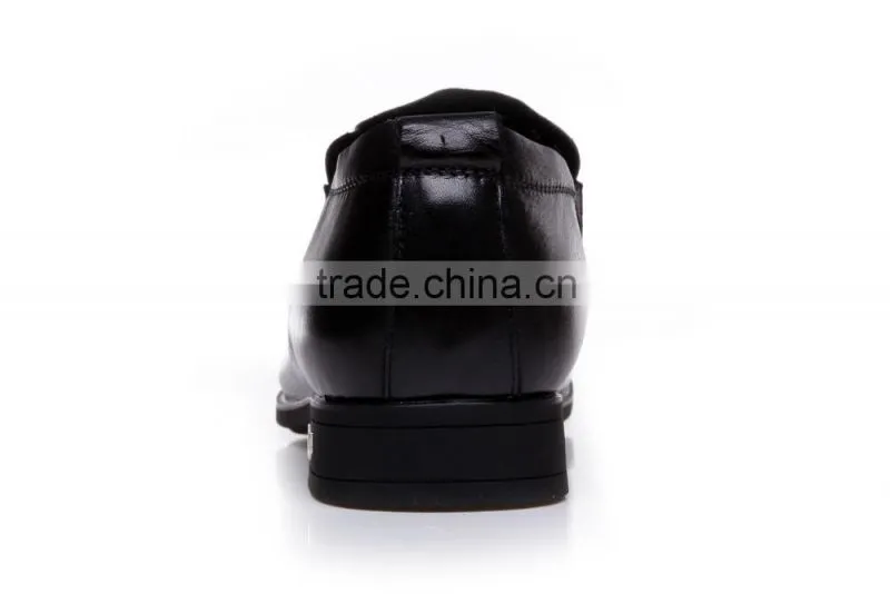 guangzhou genuine leather flat men shoes for sale