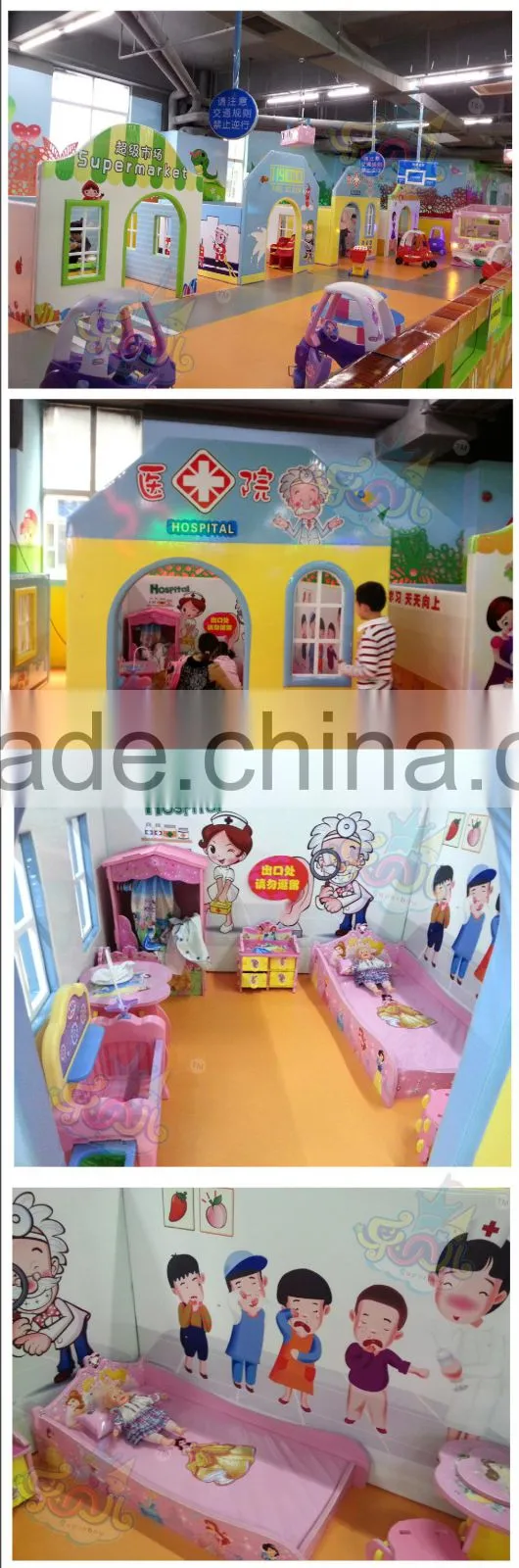 hospital themed for experience baby play house 149-5A