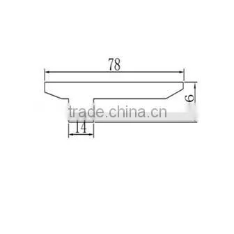GSG FHB111 Faucet Accessoriescheap chrome plated corss zinc faucet handle for double handle mixer