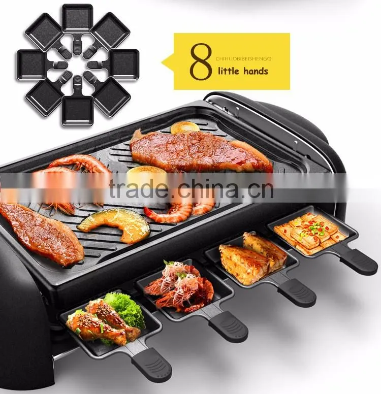KL-J4300 2015 best seller smokeless electric barbecue grill